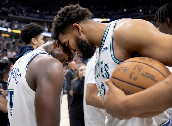 Karl-Anthony Towns tuvo la suerte de conocer a Anthony Edwards durante este período